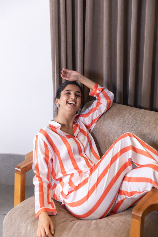 Coral Comfort  Nightsuit