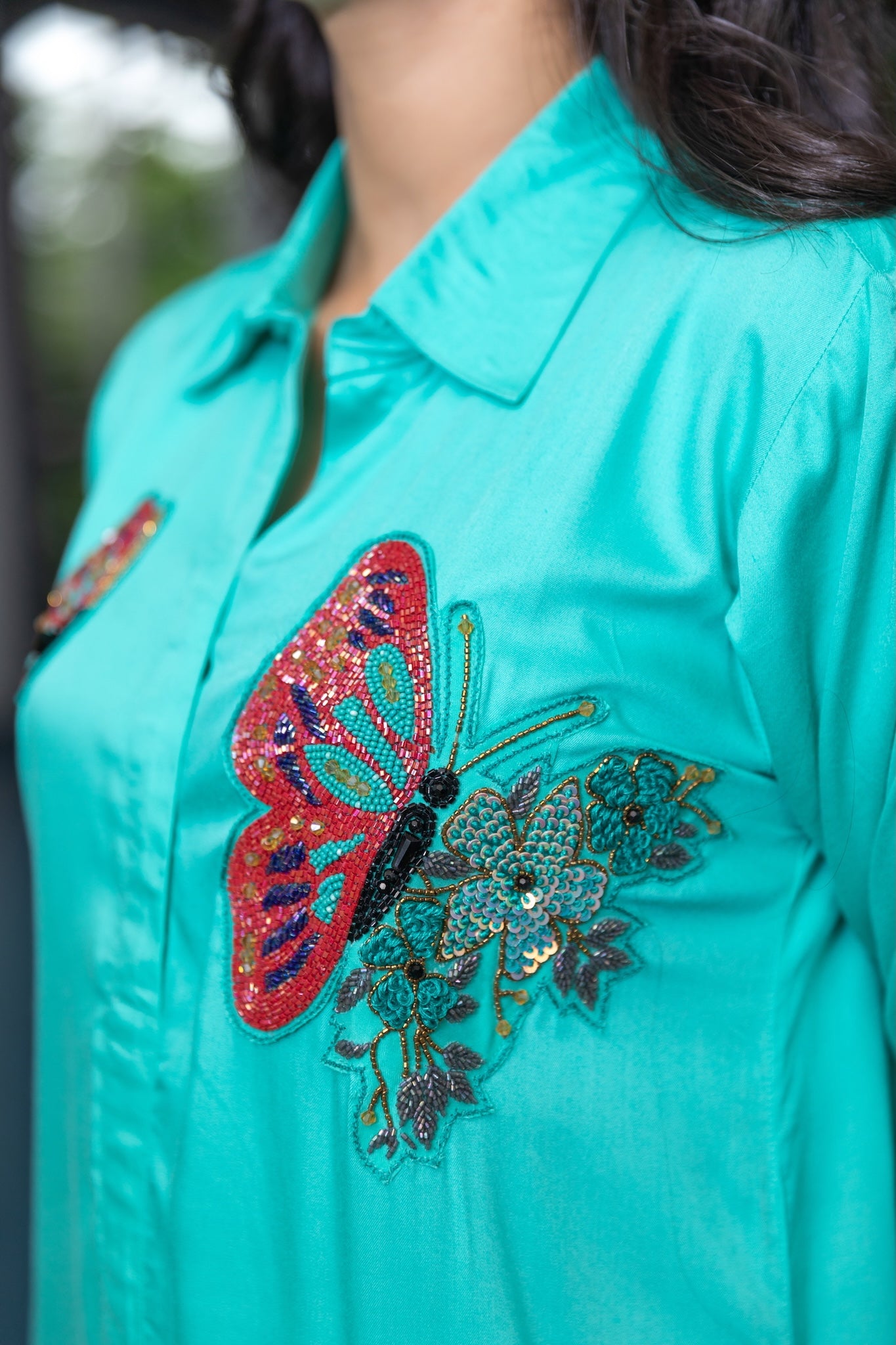 Wings Of Whimsy Shirtdress