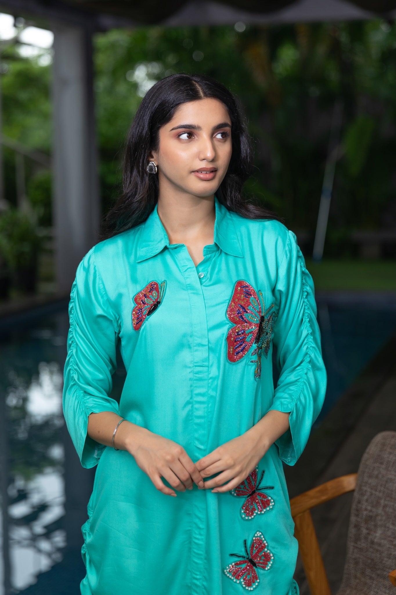 Wings Of Whimsy Shirtdress