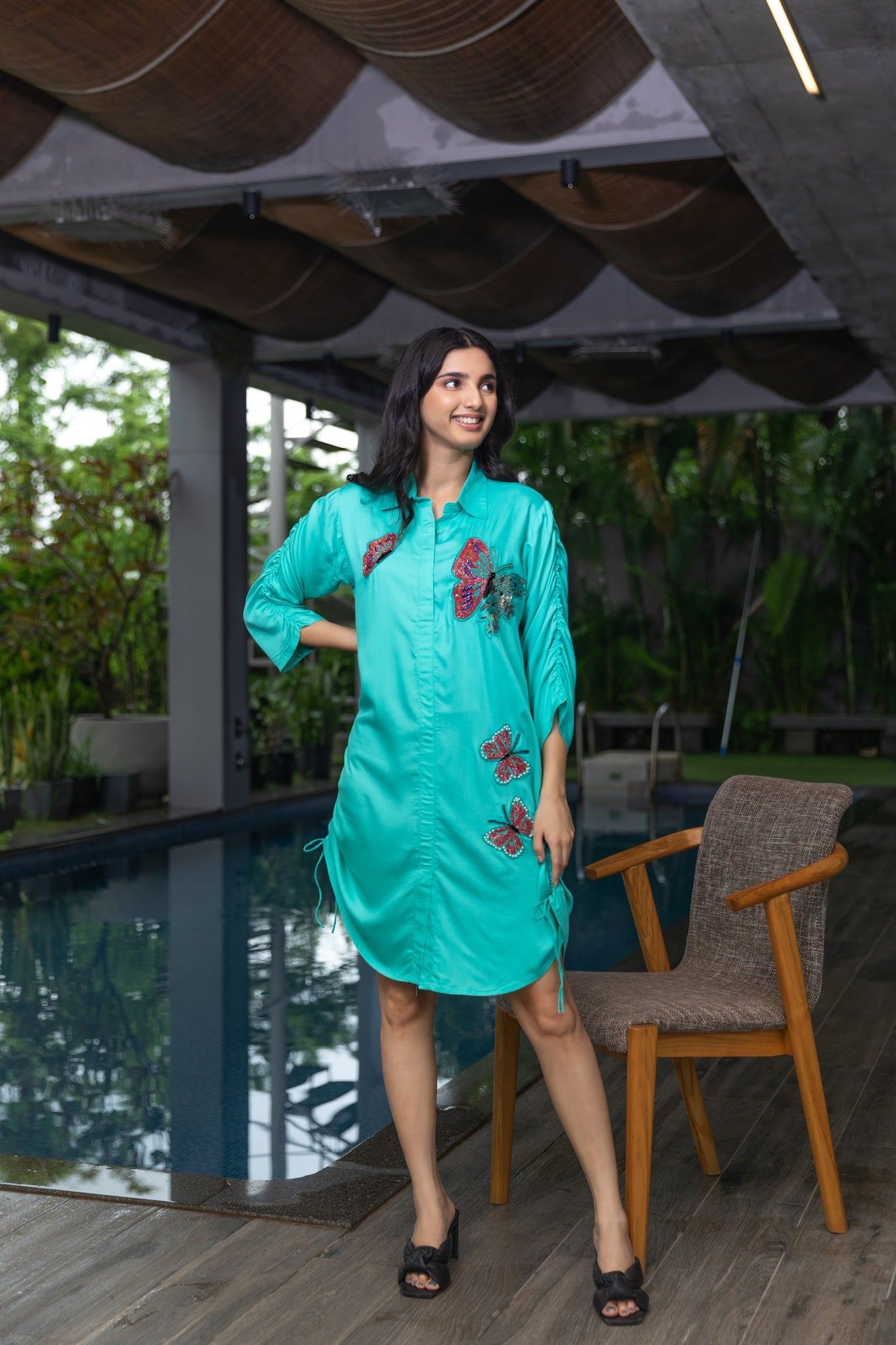 Wings Of Whimsy Shirtdress