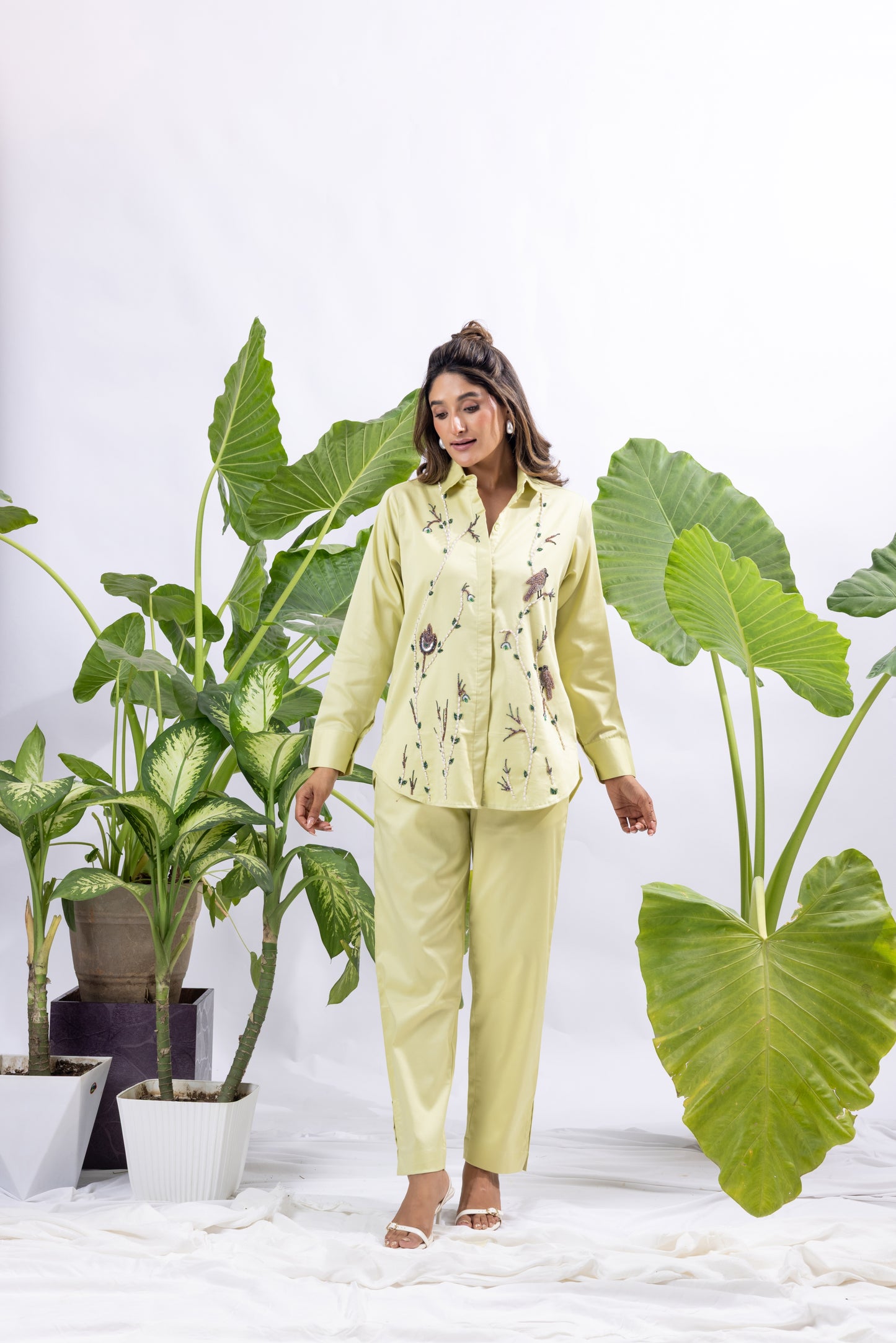 BIRDIE GREEN COORD SET