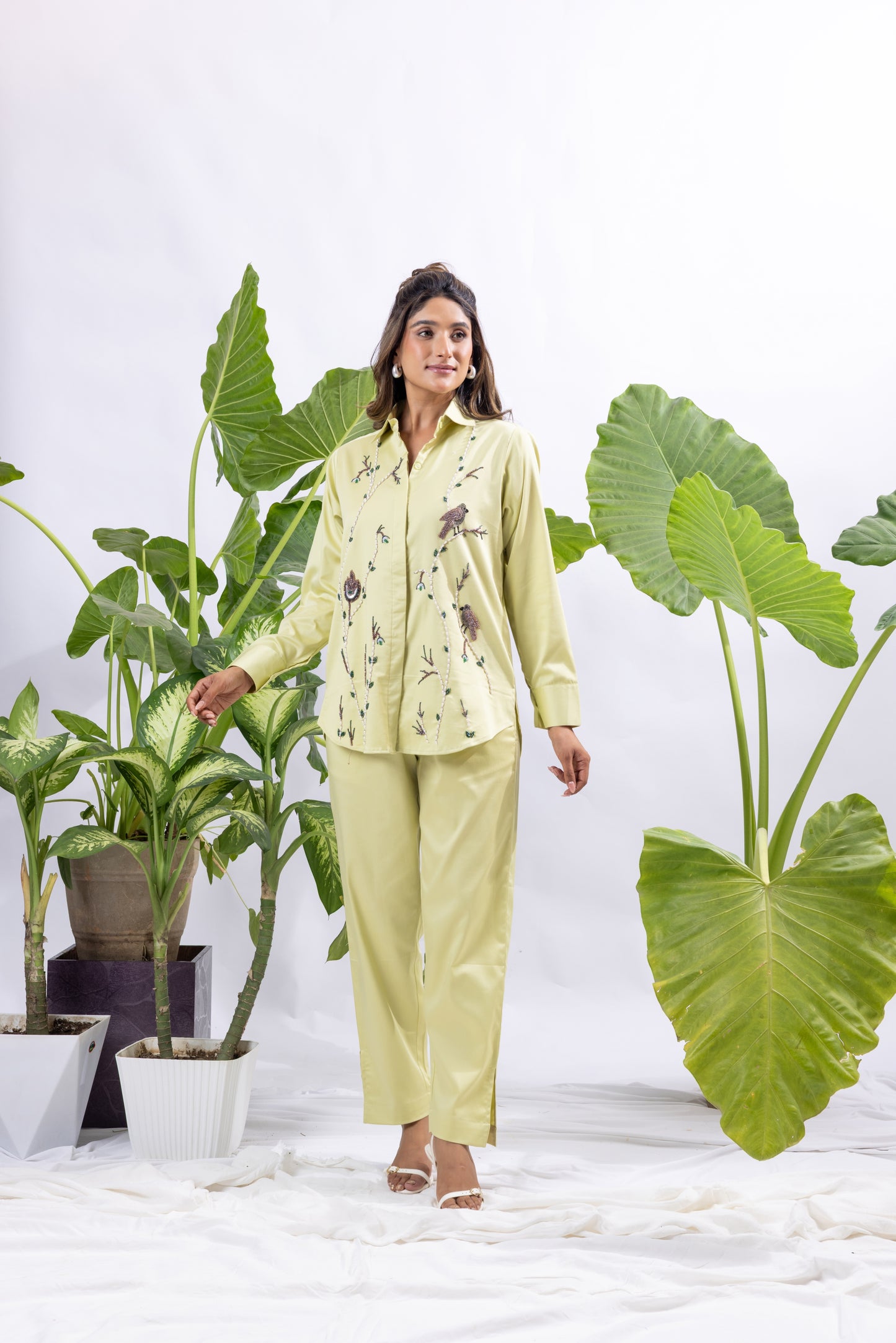 BIRDIE GREEN COORD SET