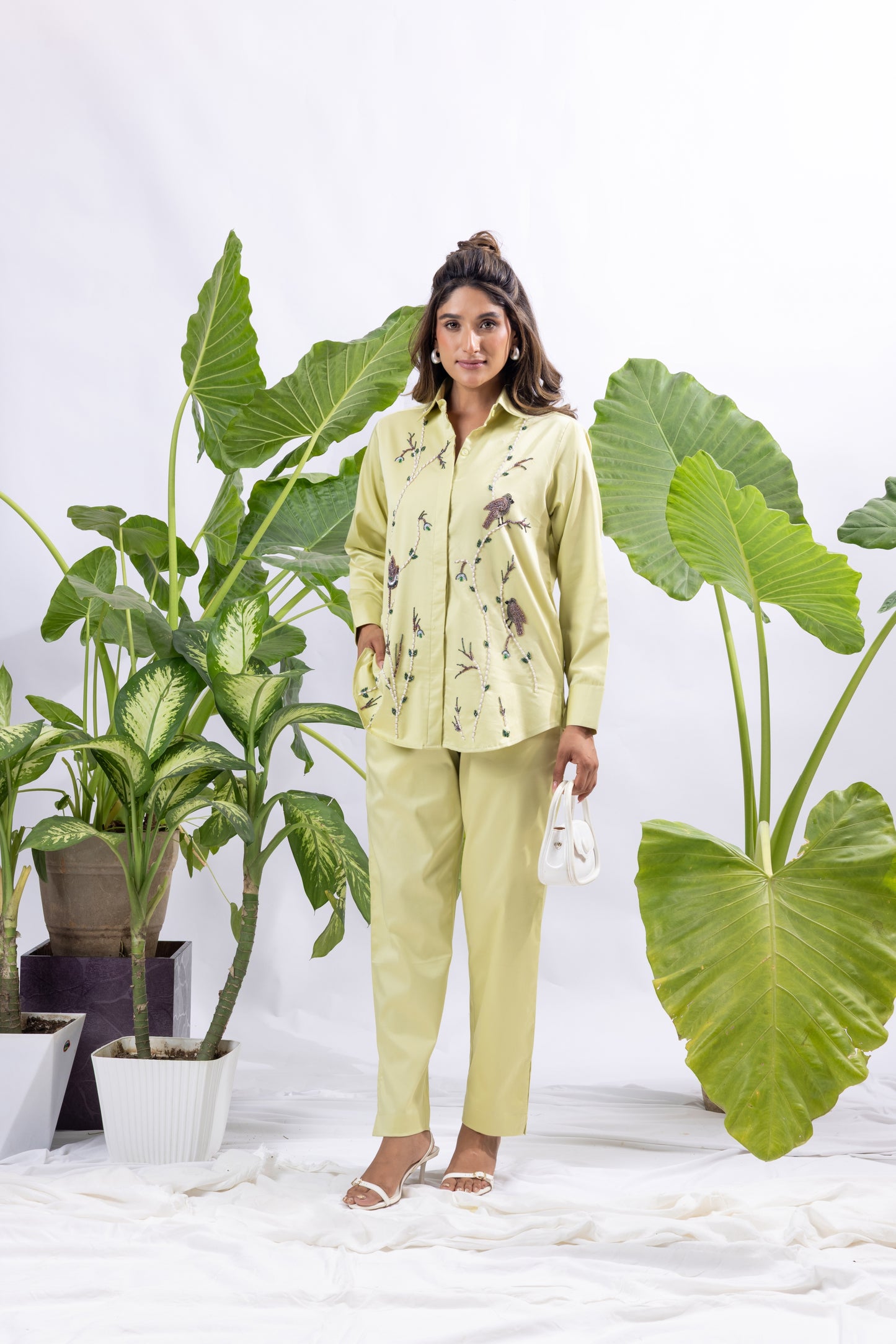 BIRDIE GREEN COORD SET