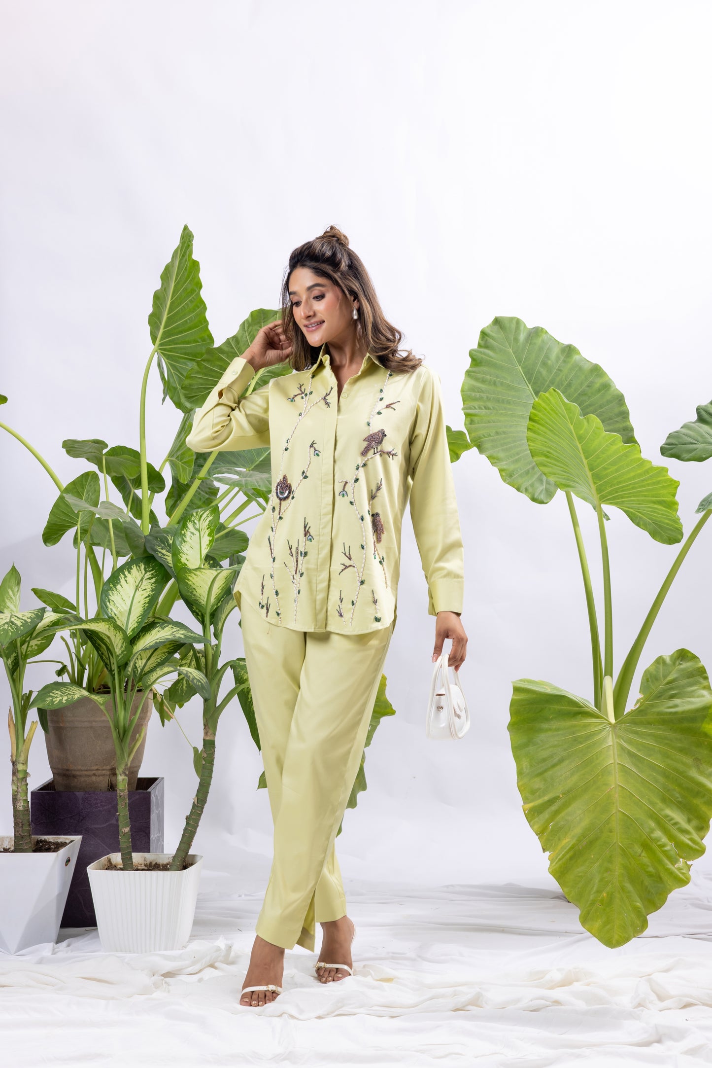 BIRDIE GREEN COORD SET