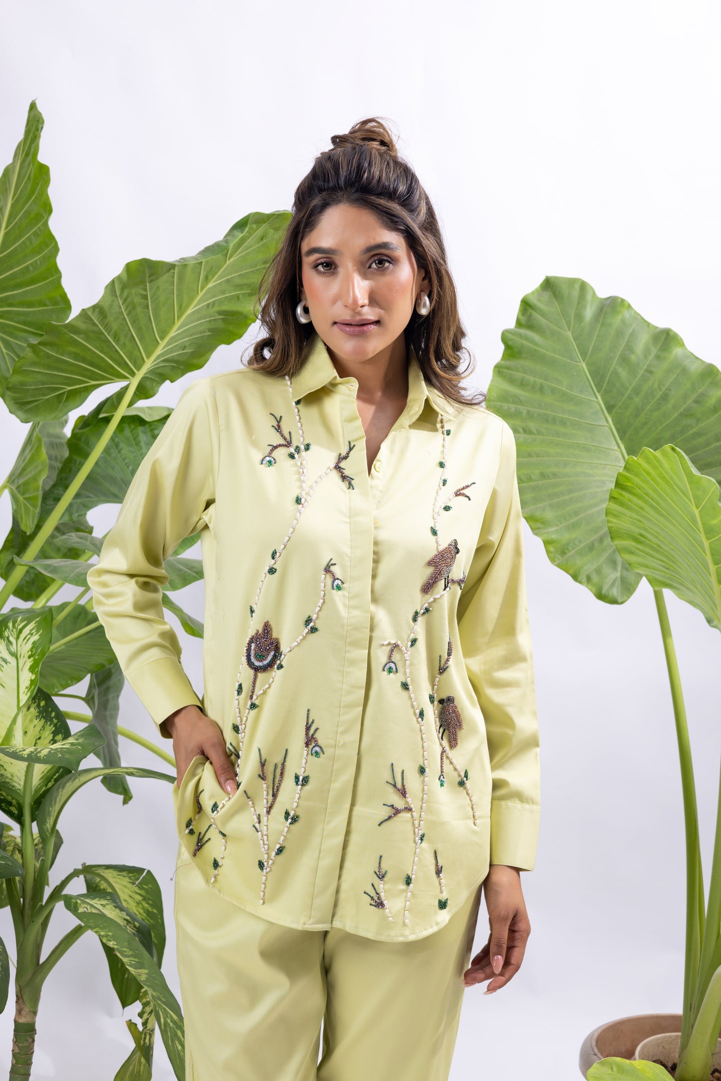 BIRDIE GREEN COORD SET