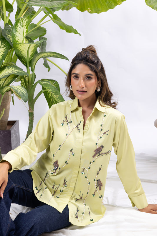 BIRDIE GREEN SHIRT