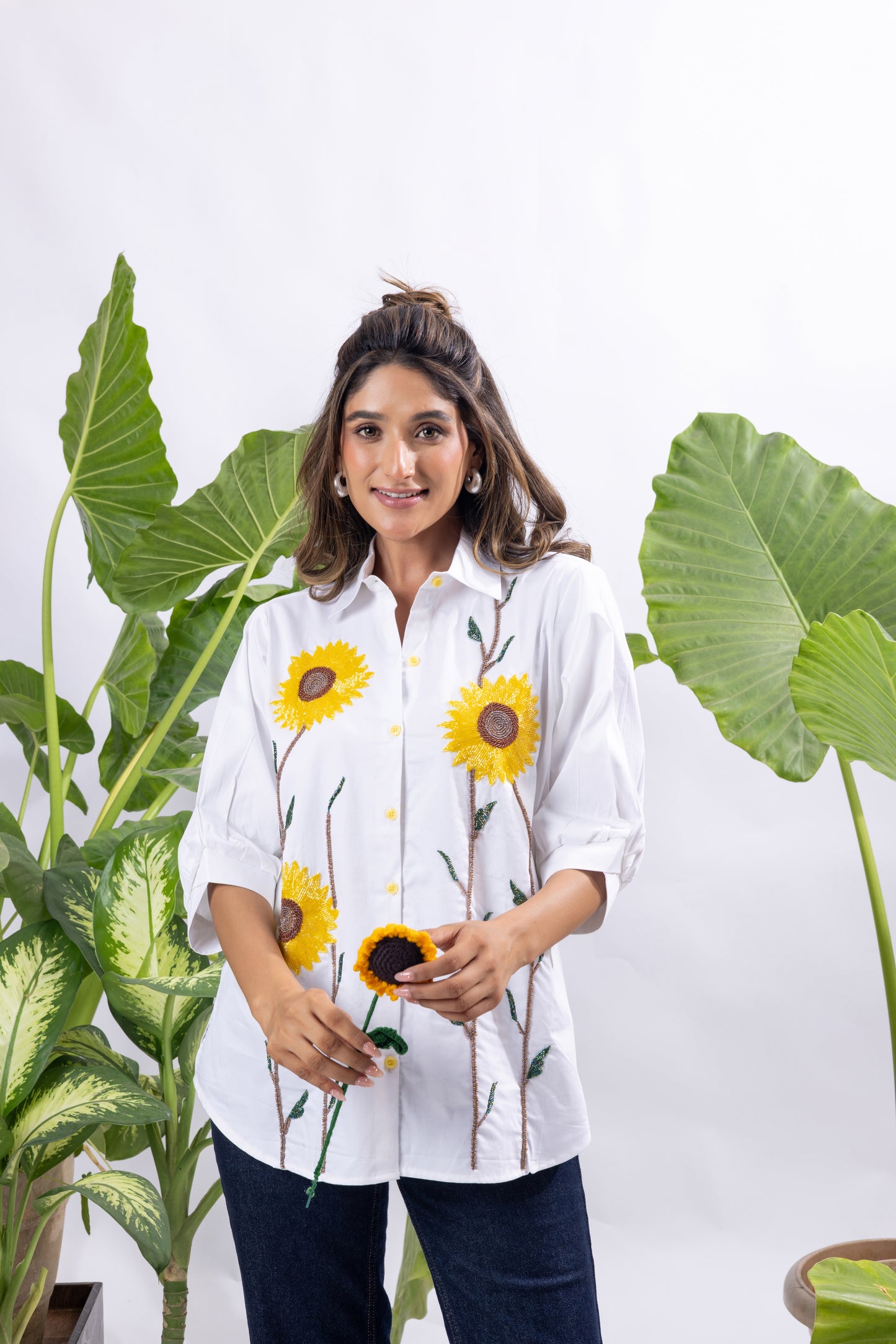 THE SUNLIT PETAL SHIRT