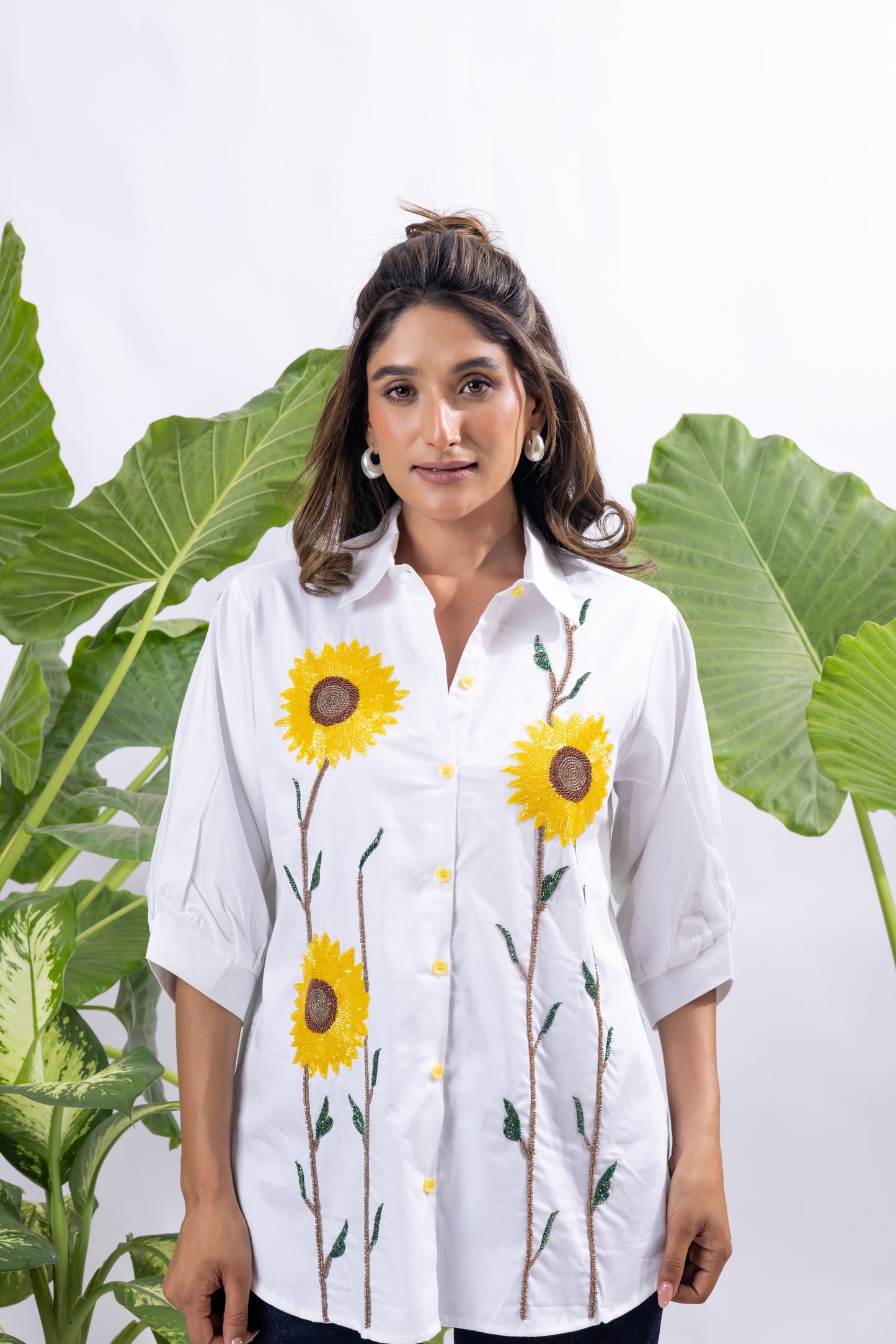 THE SUNLIT PETAL SHIRT