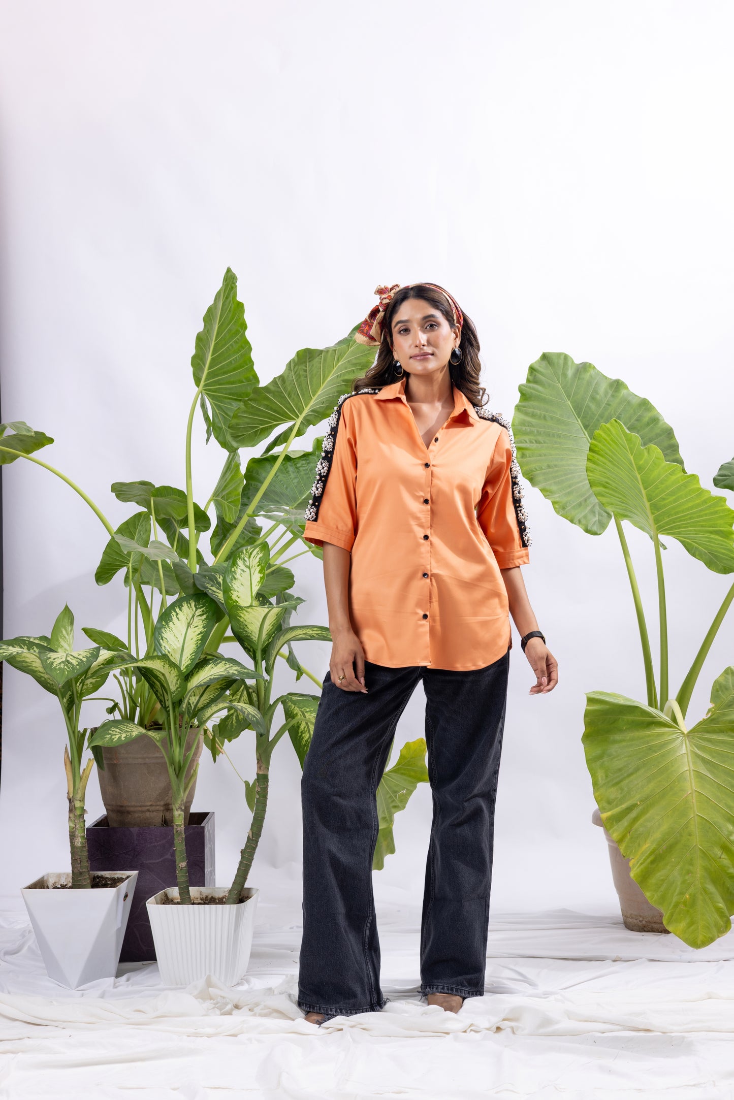 THE TANGERINE PEARL SHIRT