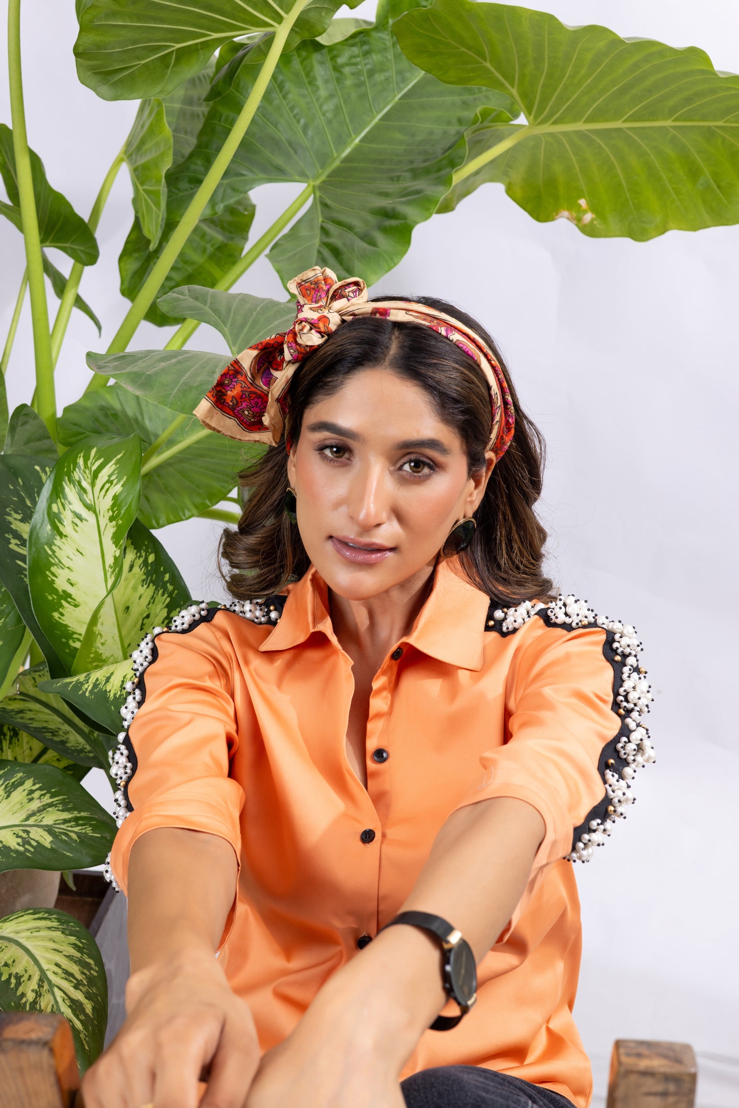 THE TANGERINE PEARL SHIRT