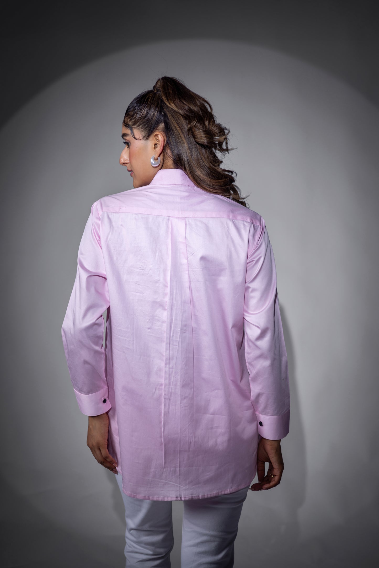 Popping Corn Shirt In Pink